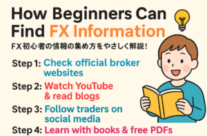 FX初心者の情報の集め方をやさしく解説！