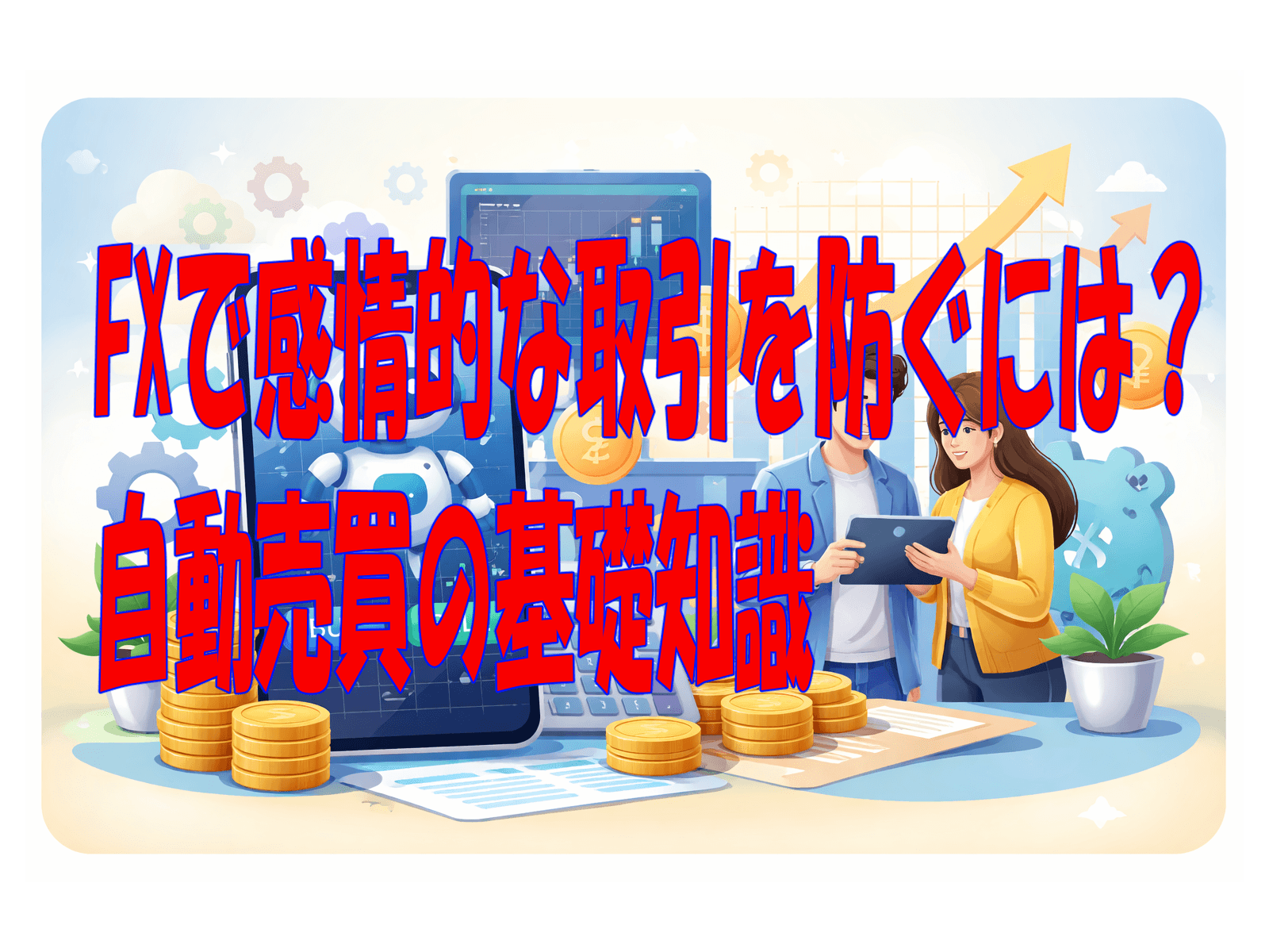 FXで感情的な取引を防ぐには？自動売買の基礎知識