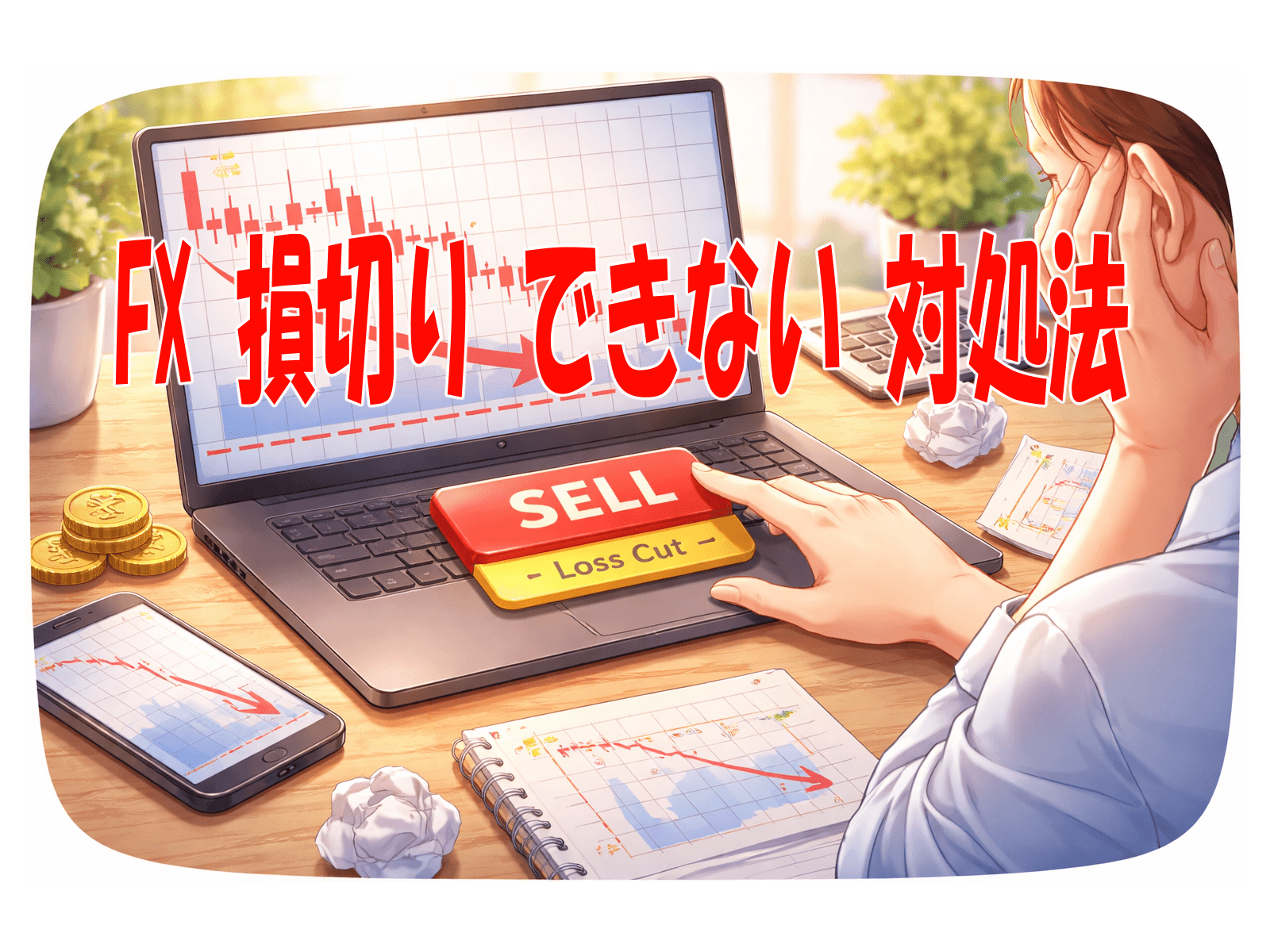 FX 損切り できない 対処法