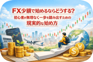 FX少額で始めるならどうする？