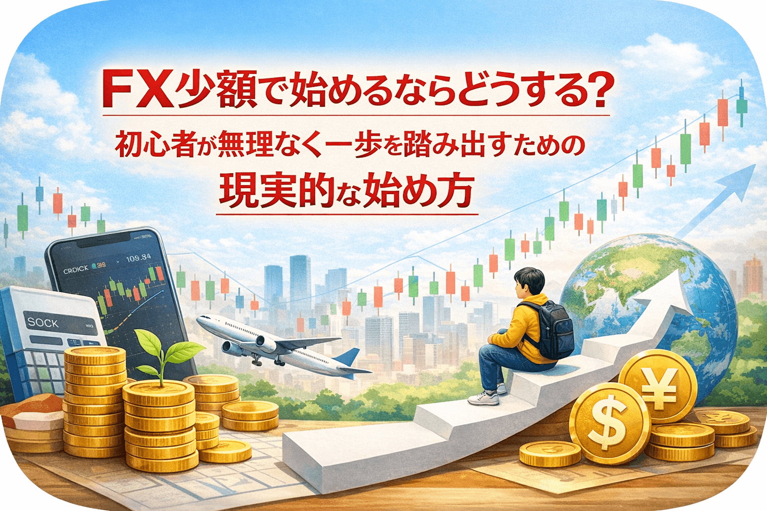 FX少額で始めるならどうする？